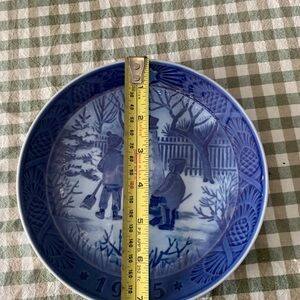 Royal Copenhagen White Porcelain Plate